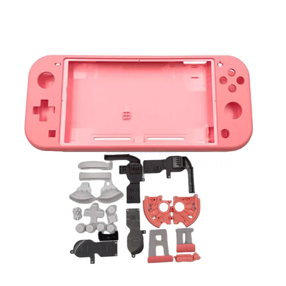 Nintendo Switch Lite クリアピンク 本体 シェル換装品 Amazon.com: Replacement Plastic Housing Shell Case Cover for